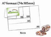 Flyers A7 - 135gr DIGITAAL - R